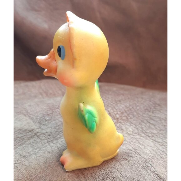 Vintage Japanese Toy Rubber Duckie 1950s Squirting Bottom - Picture 3 of 5